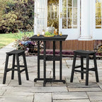 37.5" H Outdoor Bar Table，HDPE Bar Height Table - Image 2