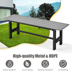 Giantex 2-Pack Outdoor Bench Seat - Image 7