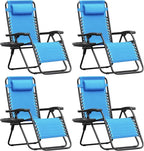 Homall Zero Gravity Chair Patio Folding Lawn Outdoor Lounge Gravity Camp by Homall