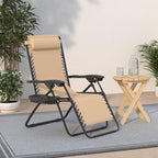 Best Choice Products Set of 2 Adjustable Steel Mesh Zero Gravity Lounge Chair - Image 2