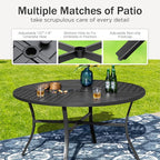 PHI VILLA 5 Pieces Outdoor Dining Set - Image 9