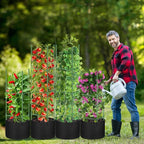 4 Pack Tomato Cages with 11 Gallon Grow Bags - Image 7