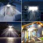 Energetic Solar Outdoor Lights, 1800LM 150 LED Security Motion Sensor Outdoor - Image 7