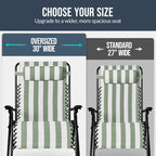 Best Choice Products Set of 2 Extra Wide Adjustable Steel Mesh Zero Gravity - Image 4