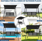 2-Seat Outdoor Patio Porch Swing - Image 6