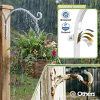 Qiang Ni Bird Feeder Hanger: 12-Inch Wall-Mounted Plant Bracket Outdoor - Image 5