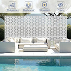 Outdoor Privacy Screen, Freestanding Privacy Fence Panels - Image 3