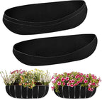 3PCS 30 Inch Planter Basket Liners Fabric Window Box Liners Felt Trough Planter by Emsiok
