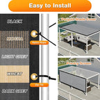 Artpuch Outdoor Pergola Shade Cover 5x9 FT Sun Shade Cloth - Image 5