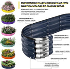 Galvanized Metal Planter Round Raised Garden Bed Kit - Image 2