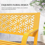 VINGLI 50" Outdoor Bench Metal - Image 5