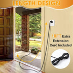 200FT LED Outdoor String Lights Waterproof Patio Lights - Image 7