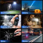 Rechargeable Flashlight High Lumens 900, Super Bright LED Handheld Flashlights - Image 6