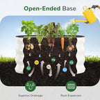 GreatBuddy 2x2x1 ft Round Galvanized Raised Garden Bed, Easy-Assembly Raised Bed - Image 4