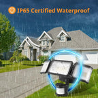 LEPOWER Battery Powered LED Flood Light Outdoor, 1500LM Motion Sensor Security - Image 7