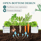 DUMOS Raised Garden Bed Outdoor, Large Metal Garden Bed - Image 3