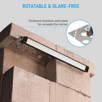 LEONLITE 12 Inch LED Hardscape Lighting, Update Retaining Wall Light, LED - Image 8