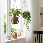Goaste 2 Pack Metal Plant Hanger, Hanging Plant Holder - Image 8