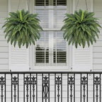42" Artificial Boston Fern Large Bush Plants, 2 Bundles of Fake Ferns - Image 6