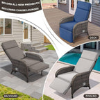 Belord Versatile Outdoor Recliner Chair - Image 7