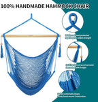 JoyView Hammock Chair with Spreader Bar Caribbean Hammock Swing Chair 300 LBS - Image 5