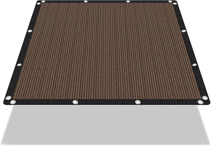 90% Shade Cloth Sun Shade Fabric Privacy Screen Shade Cover by eMERIT