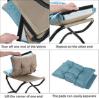 15" Foldable Foot Stool Ottoman - Image 8