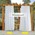 NICETOWN Blackout Outdoor Curtains - Image 4