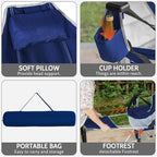 Romswi 2-Pack Aluminum Hammock Chair - Image 5