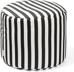 Jaxx Spring Indoor/Outdoor Bean Bag Pouf Ottoman - Image 3