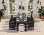 SERWALL Patio Dining Sets for 8, Outdoor Dining Sets for 8 Person - Image 6