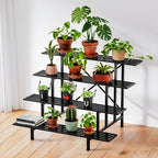Zhongma 4 Tier Sturdy Metal Plant Stand by Zhongma