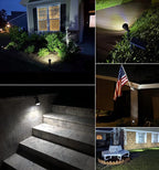 MEIHONG Solar Spot Light Outdoor, Waterproof LED Landscape Lights Dusk to Dawn - Image 4
