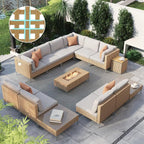 Grand patio 14-Piece Patio Furniture Set by GrandPatio