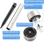 GIGALUMI Solar Pathway Lights, Stainless Steel IP44 Waterproof Auto On/Off - Image 6