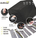 JinHrtoyi Patio Square Table Cover, 22Wx22Dx18H Inches 100% Waterproof Heavy - Image 5