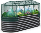 Quictent Galvanized Raised Garden Bed Kit by QUICTENT