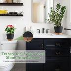 Self Watering Pots for Inoor Ourdoor Plants 10/9/8/7/6.5 Inch Plastic Planters - Image 7