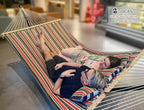 Quilted Fabric Double Hammock Won't flip - Image 5