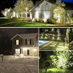 SUNVIE LED Outdoor Spotlight 12W Landscape Lighting 120V AC Waterproof - Image 7