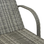 Outsunny Wicker Outdoor Chaise Lounge, 5-Level Adjustable Backrest PE Rattan - Image 8