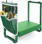 FLINTER 10.2" Wider Garden Kneeler and Seat, Heavy Duty Thick Gardening Bench by FlinterOfficial