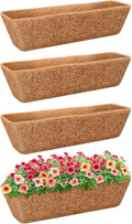 Riare 4 Pack 30 Inch Rectangle Coconut Liners by Riare