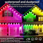 500ft permanent outdoor light, RGB outdoor eave lights - Image 4