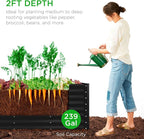 Best Choice Products 8x2x2ft Raised Outdoor Metal Garden Bed, Deep Root Box - Image 4