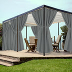 HolidayIdeas Grommet Top Outdoor Curtains by HolidayIdeas