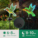Solar Hummingbird Garden Lights, Halloween Outdoor Lights Decor, LED - Image 3