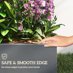 Outsunny Galvanized Raised Garden Bed - Image 5