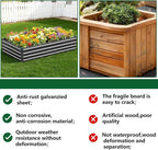 Vengarus 8x2x1FT Galvanized Raised Garden Bed Kit, Outdoor Metal Planter Box - Image 7