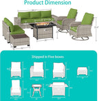 10-Piece Outdoor Patio Furniture Set - Image 6